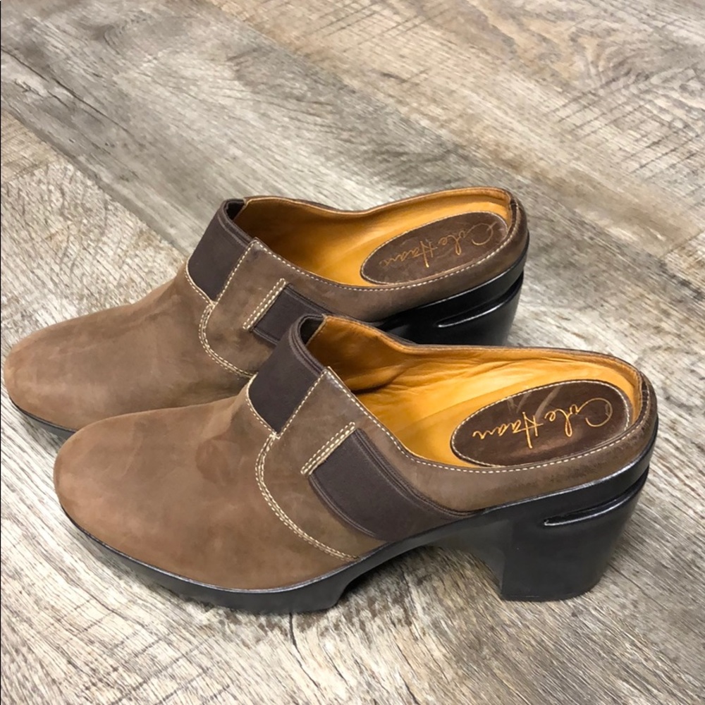 Cole Haan Nike air leather clogs shoes new - Picture 4 of 6
